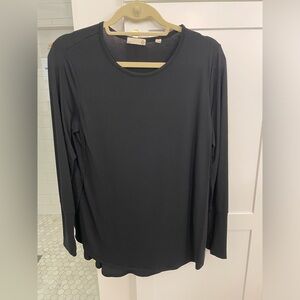 Tasc black long tunic